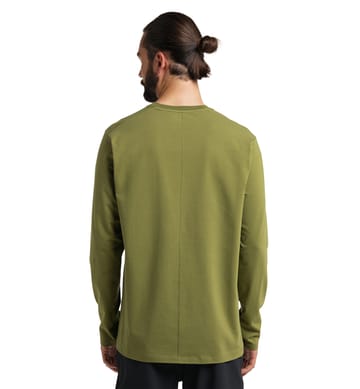 Curious Long Sleeve Tee Men Olive Green