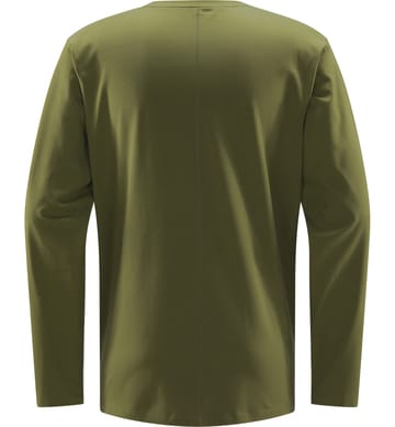 Curious Long Sleeve Tee Men Olive Green