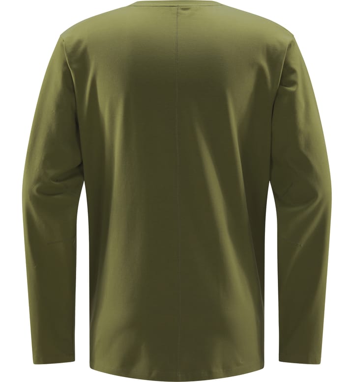 Curious Long Sleeve Tee Men Olive Green