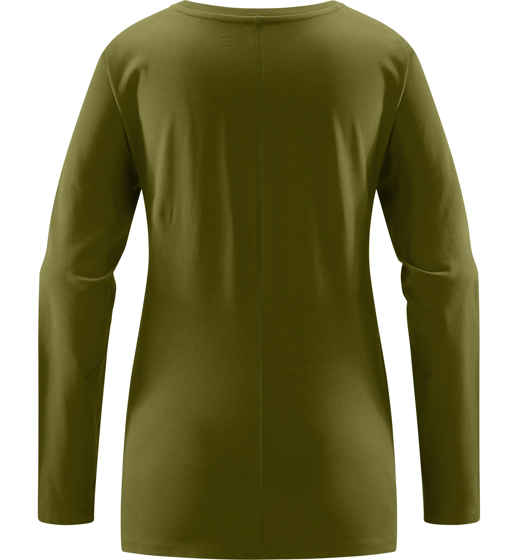 Curious Long Sleeve Tee Women Olive Green
