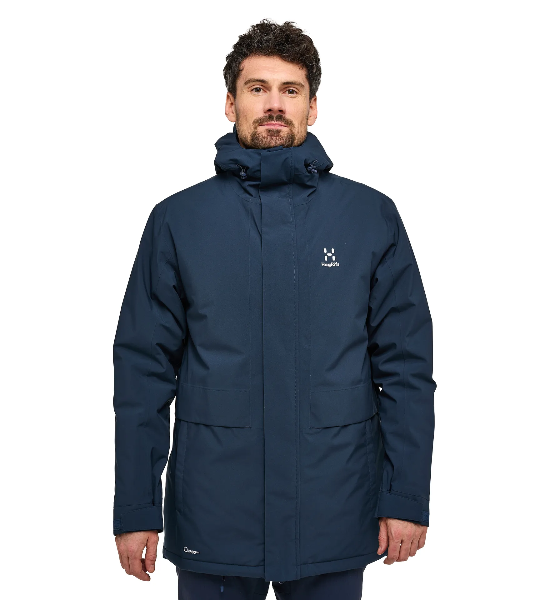 Salix Proof Mimic Parka Men Tarn Blue