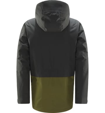 Salix Proof Mimic Parka Men Magnetite/Olive Green