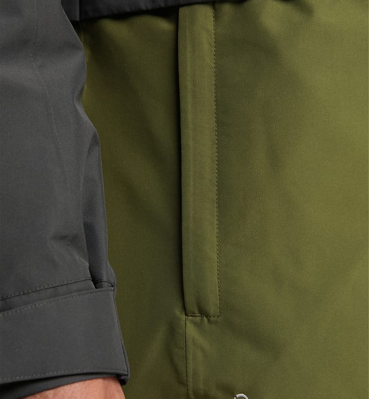 Salix Proof Mimic Parka Men Magnetite/Olive Green