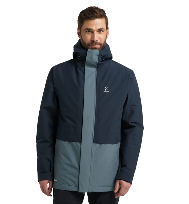 Salix Proof Mimic Parka Men Tarn blue/Steel blue