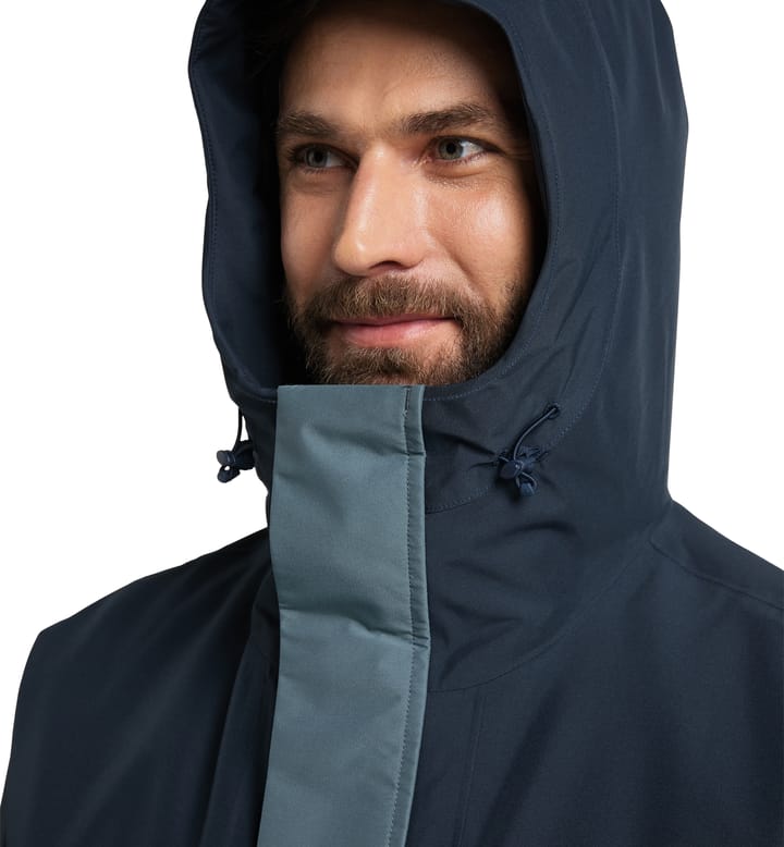 Salix Proof Mimic Parka Men Tarn blue/Steel blue