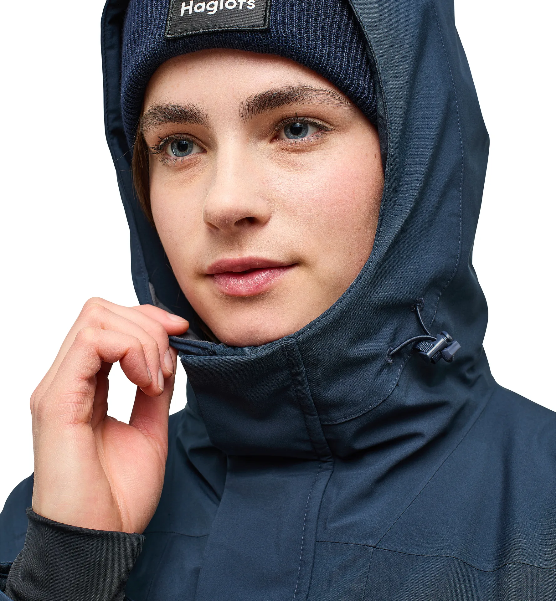 Salix Proof Mimic Parka Women Tarn Blue