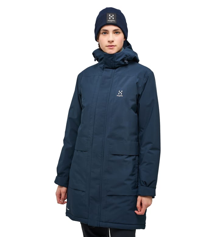 Salix Proof Mimic Parka Women Tarn Blue