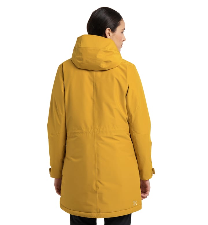 Salix Proof Mimic Parka Women Autumn Leaves