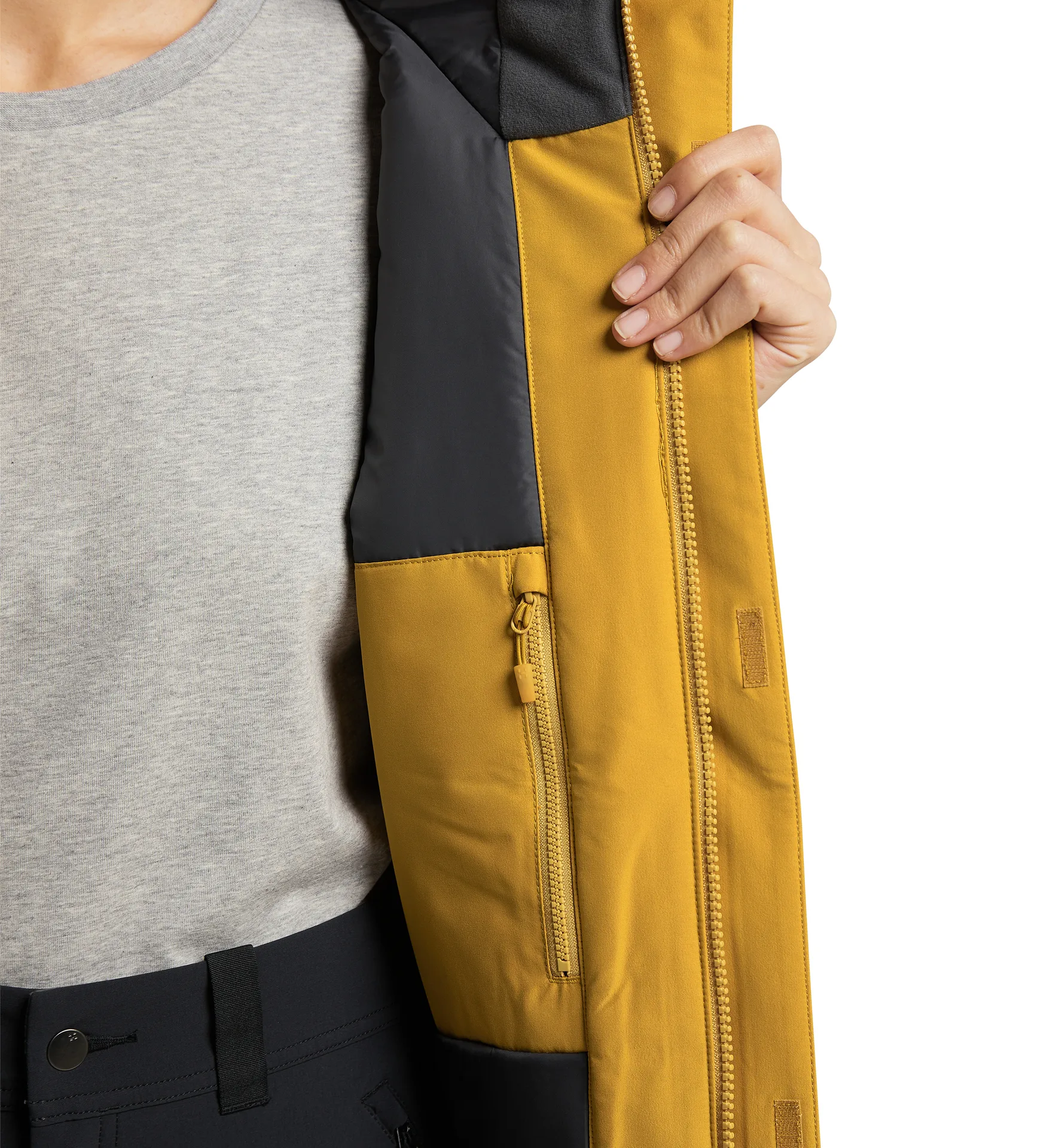 Salix Proof Mimic Parka Women Autumn Leaves