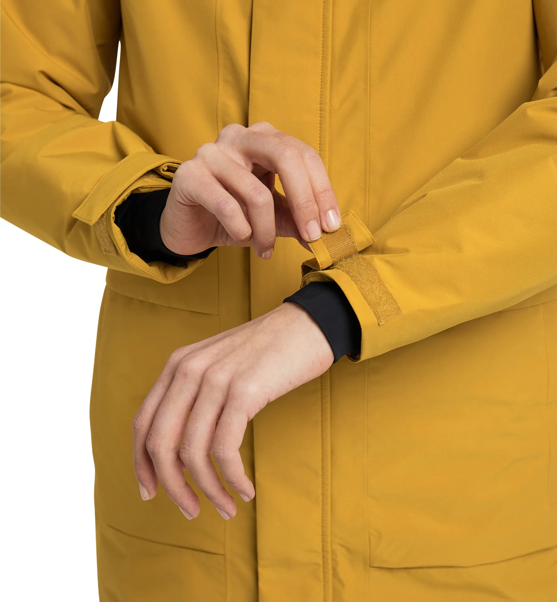 Salix Proof Mimic Parka Women Autumn Leaves