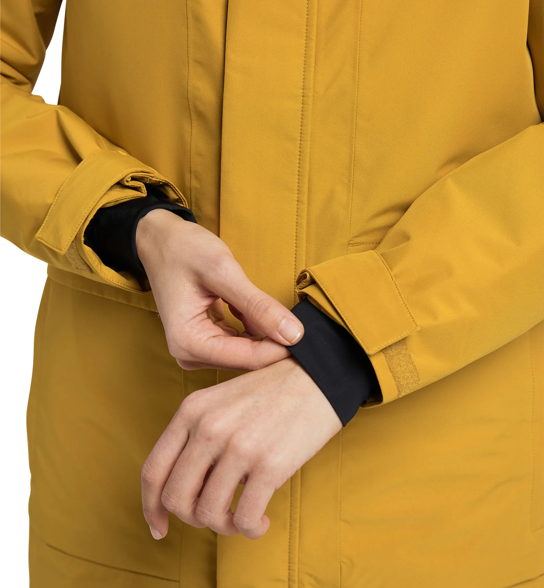 Salix Proof Mimic Parka Women Autumn Leaves