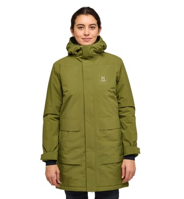 Salix Proof Mimic Parka Women Olive Green