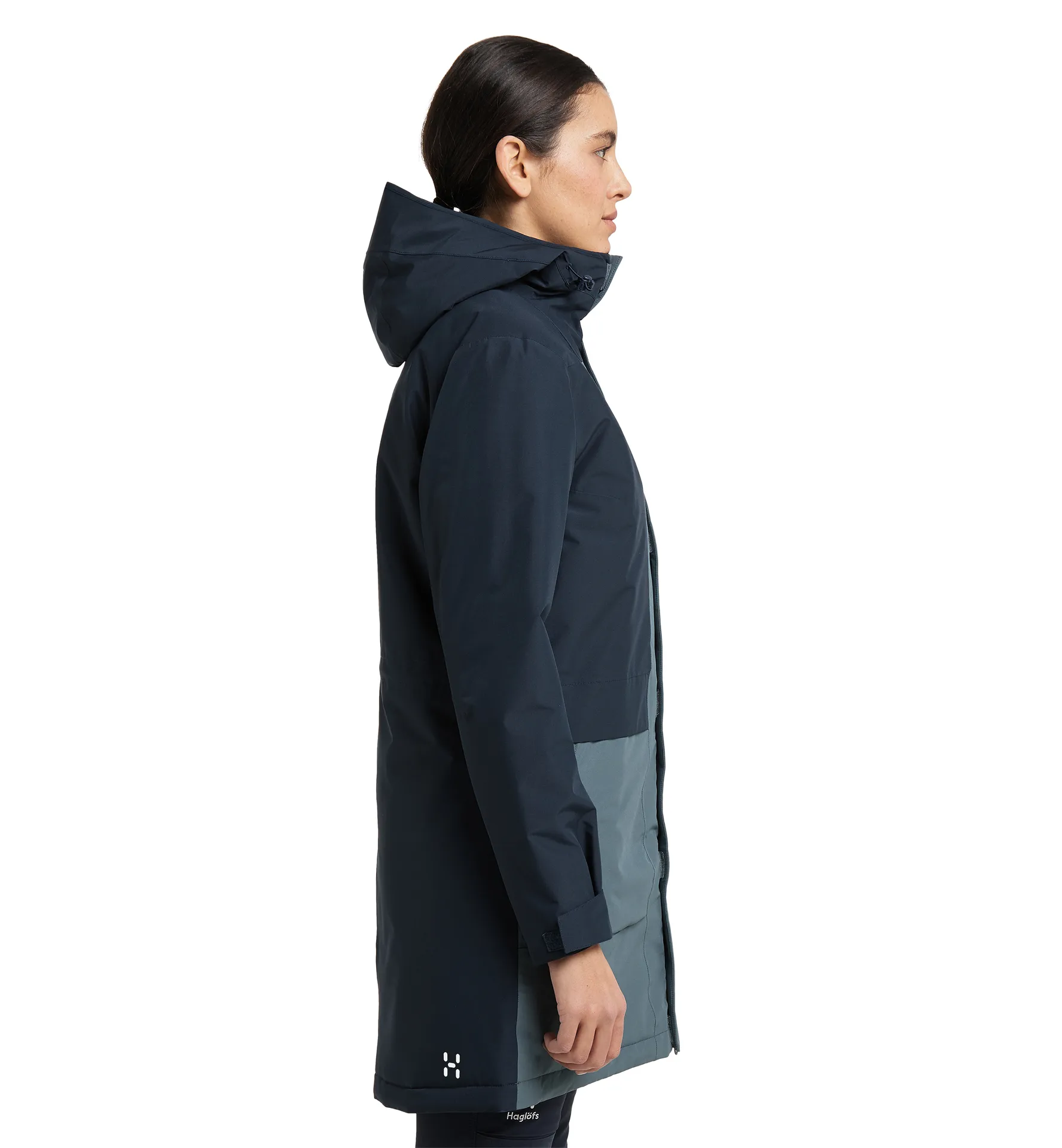 Salix Proof Mimic Parka Women Tarn blue/Steel blue