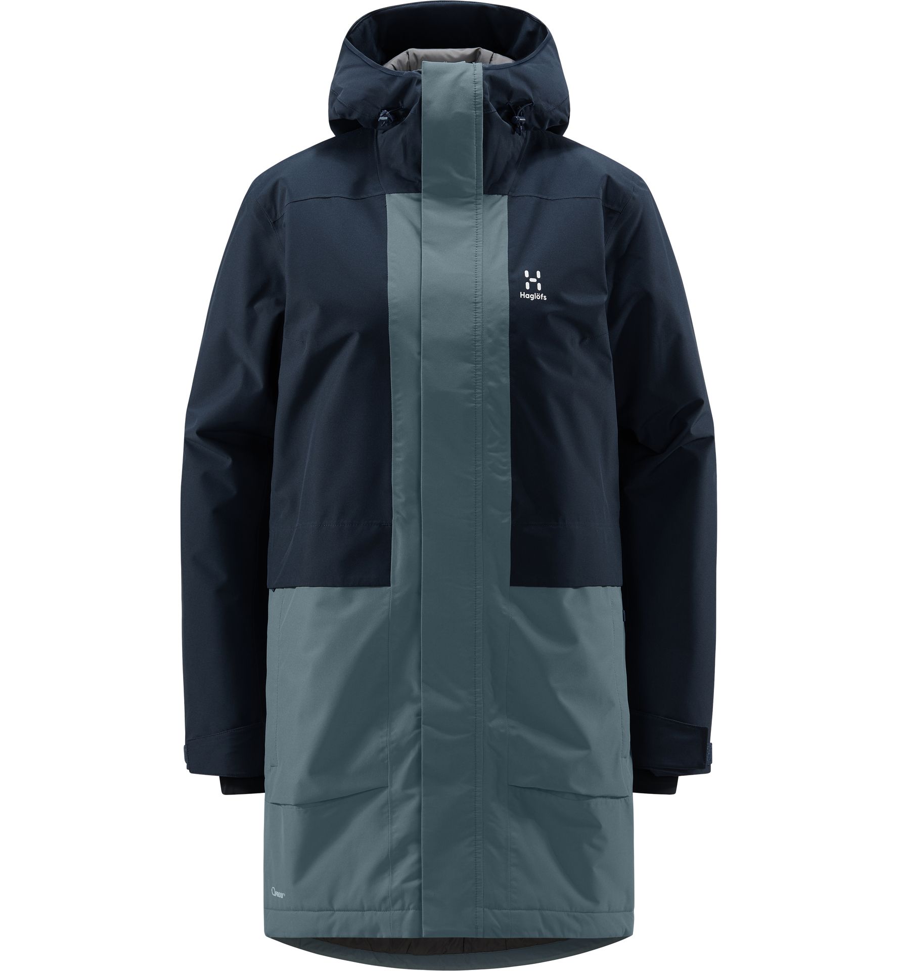 Salix Proof Mimic Parka Women Tarn blue/Steel blue