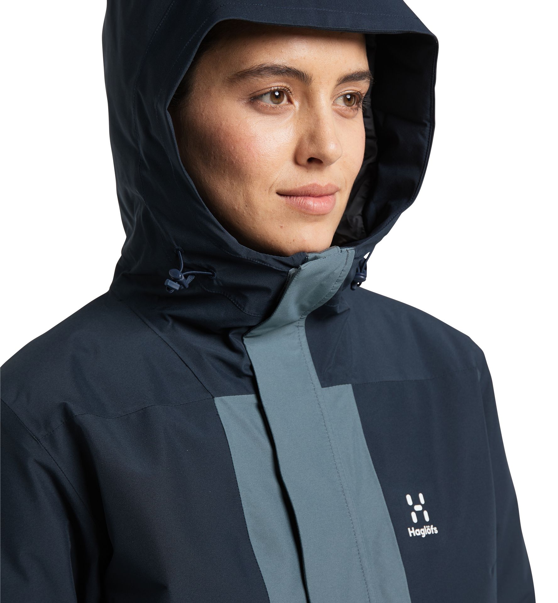 Salix Proof Mimic Parka Women Tarn blue/Steel blue