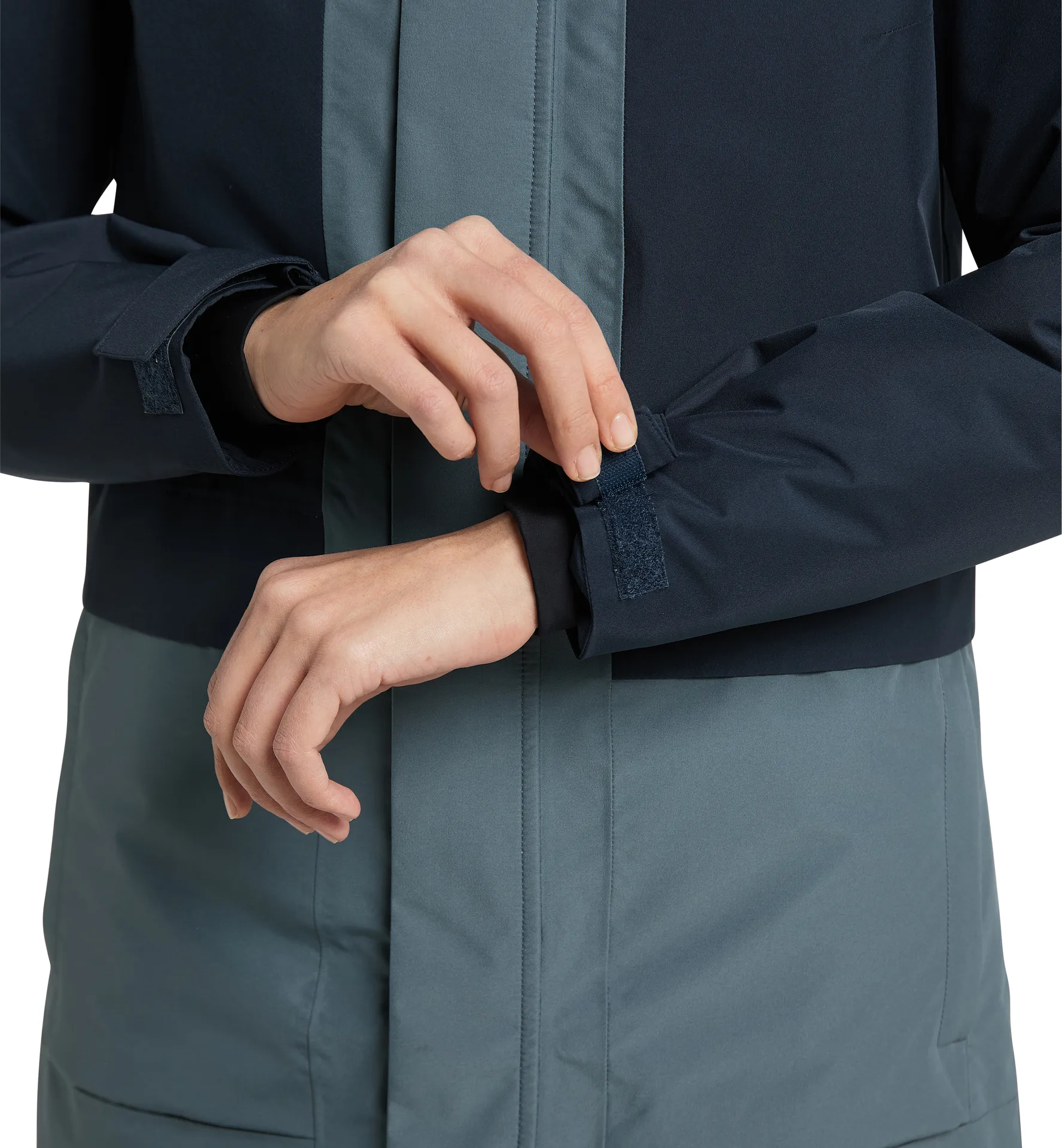 Salix Proof Mimic Parka Women Tarn blue/Steel blue