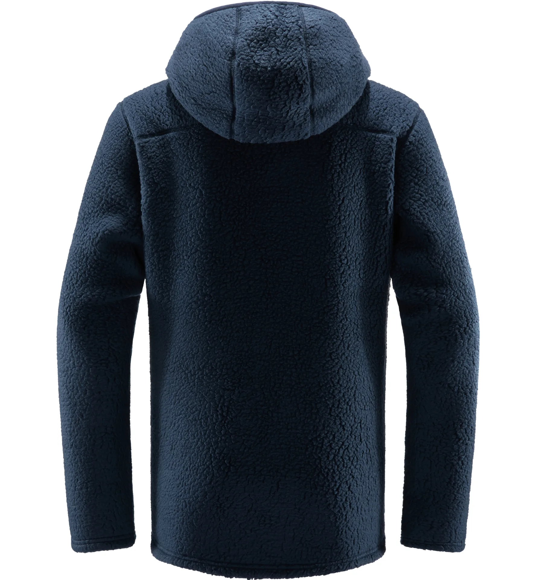 Pile Hood Men Tarn Blue