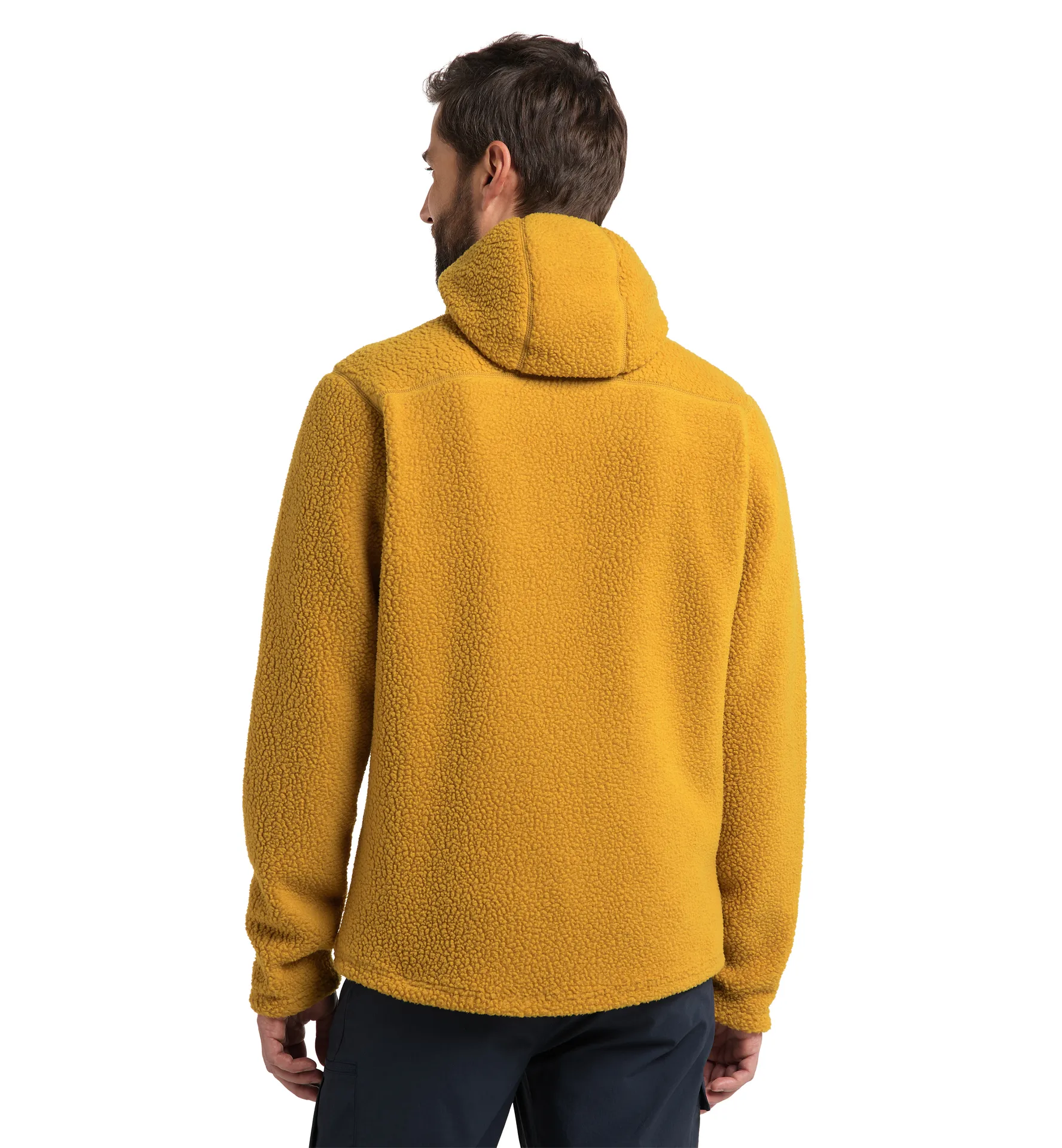 Pile Hood Men Autumn Leaves