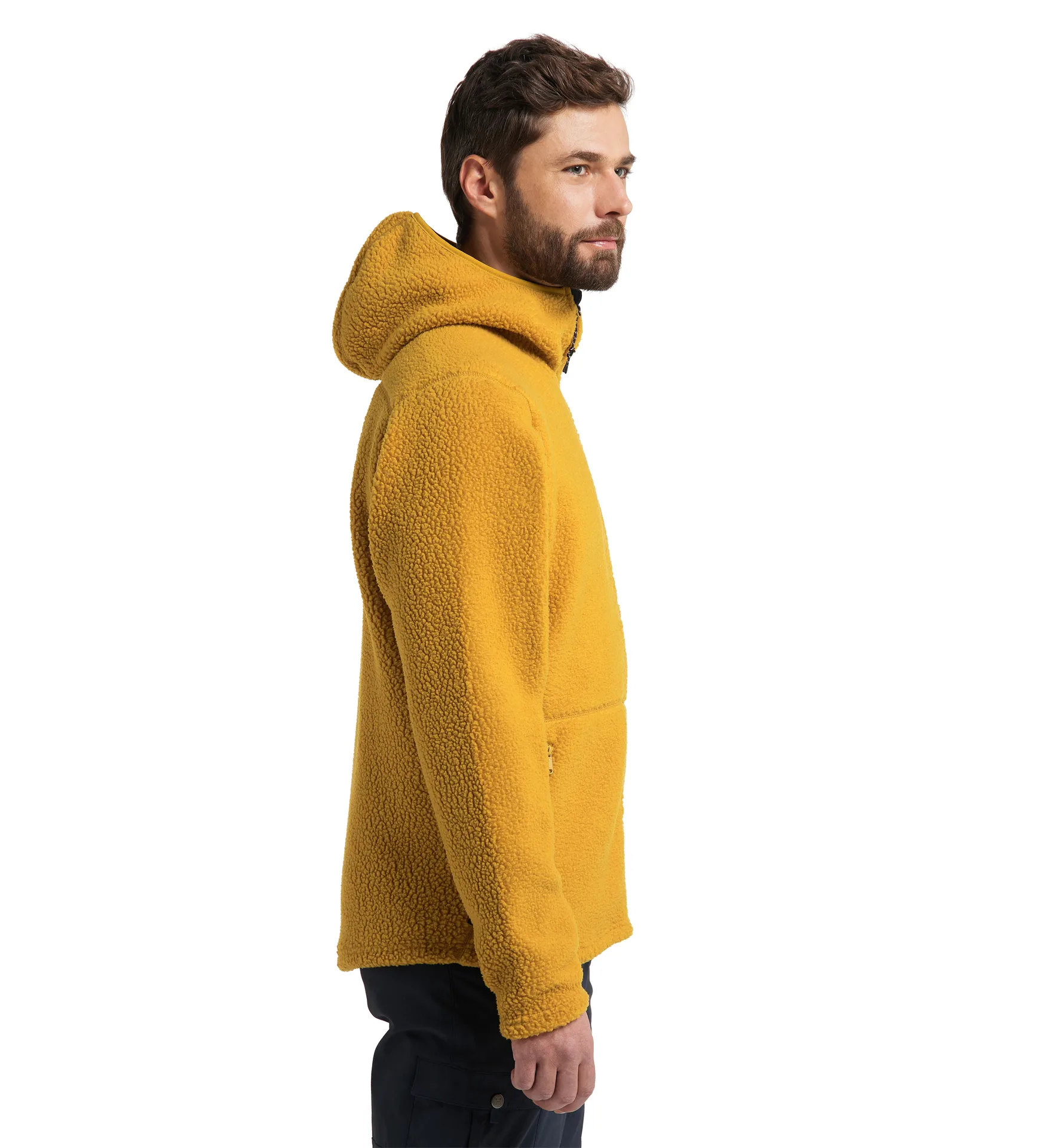 Pile Hood Men Autumn Leaves