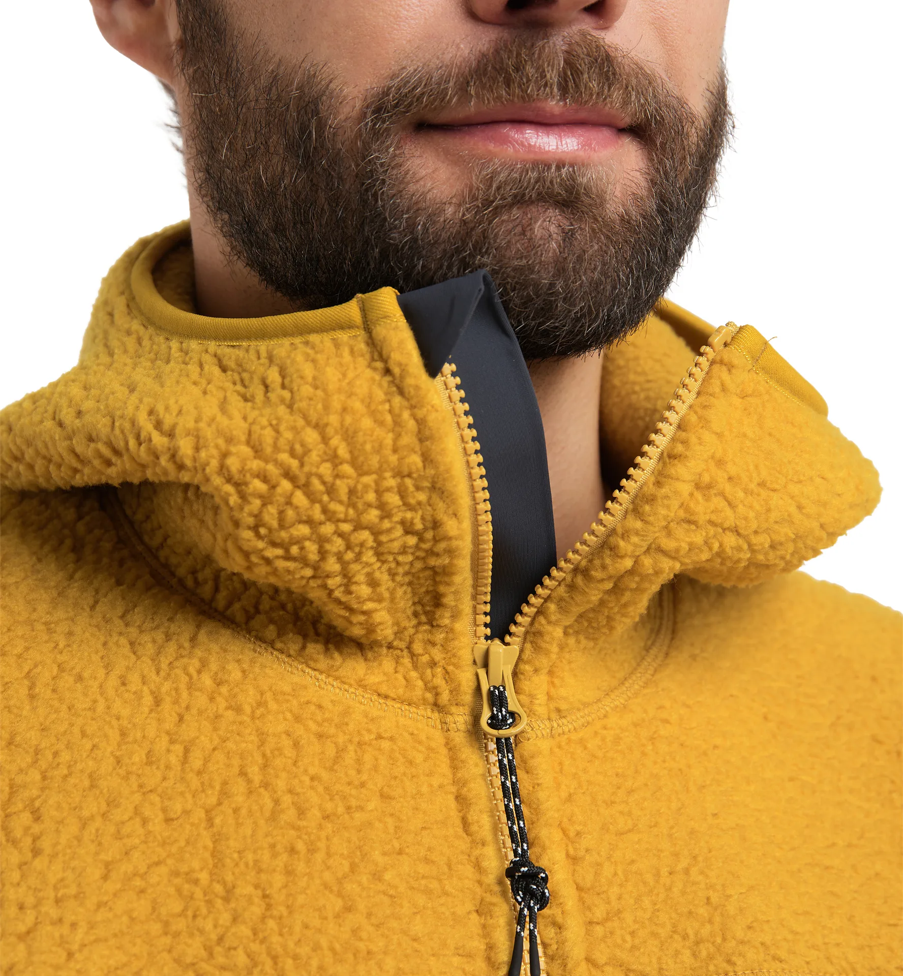 Pile Hood Men Autumn Leaves