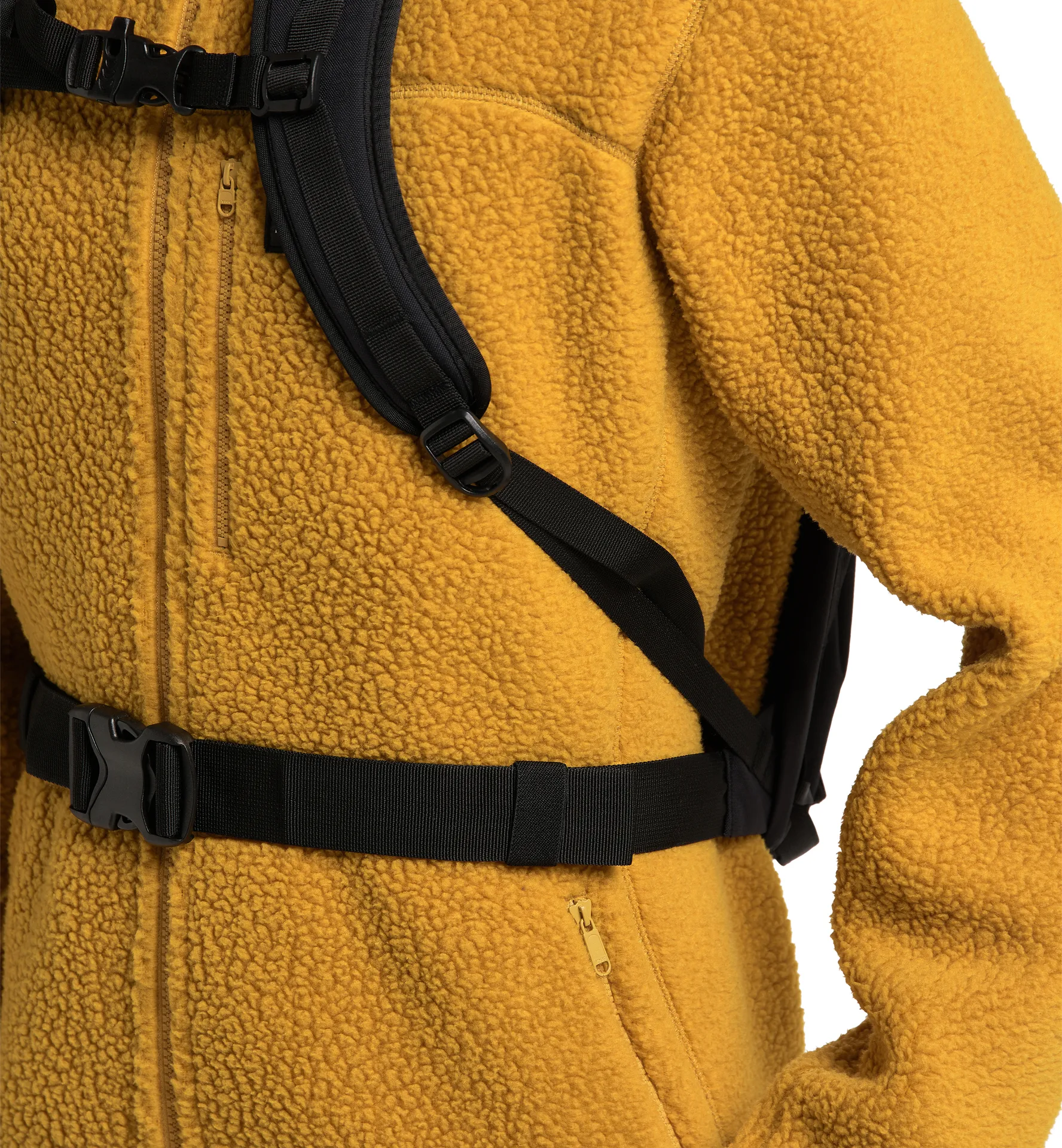 Pile Hood Men Autumn Leaves