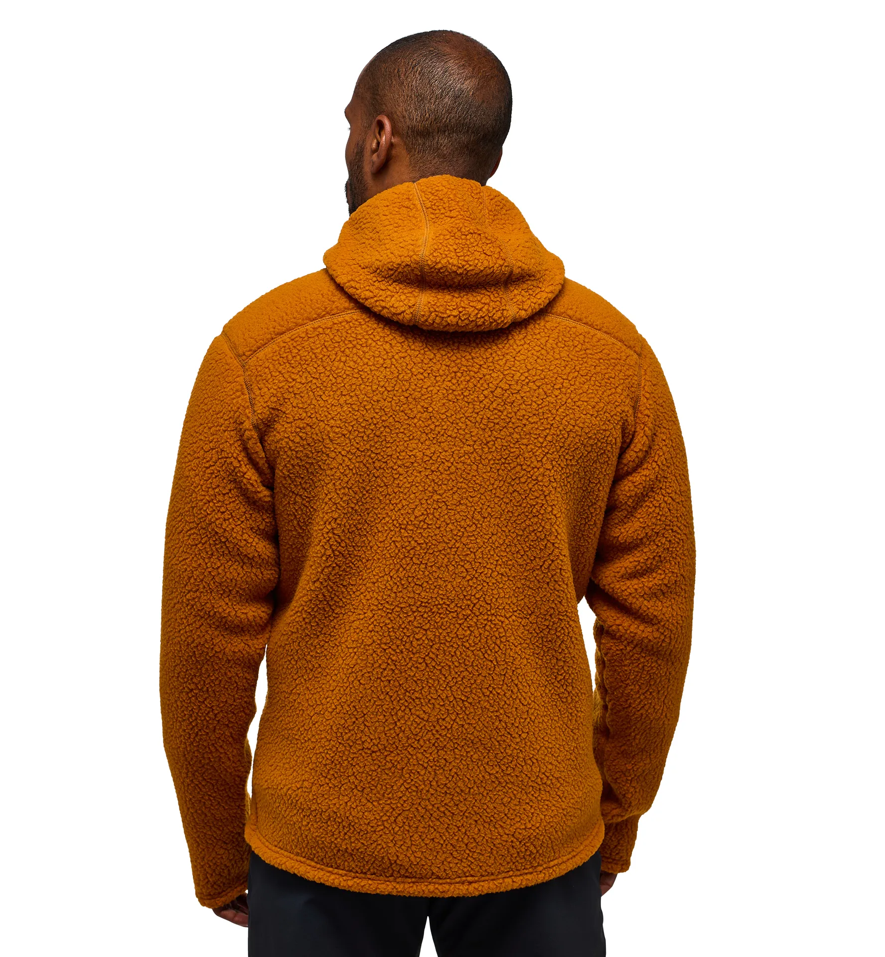 Pile Hood Men Golden Brown