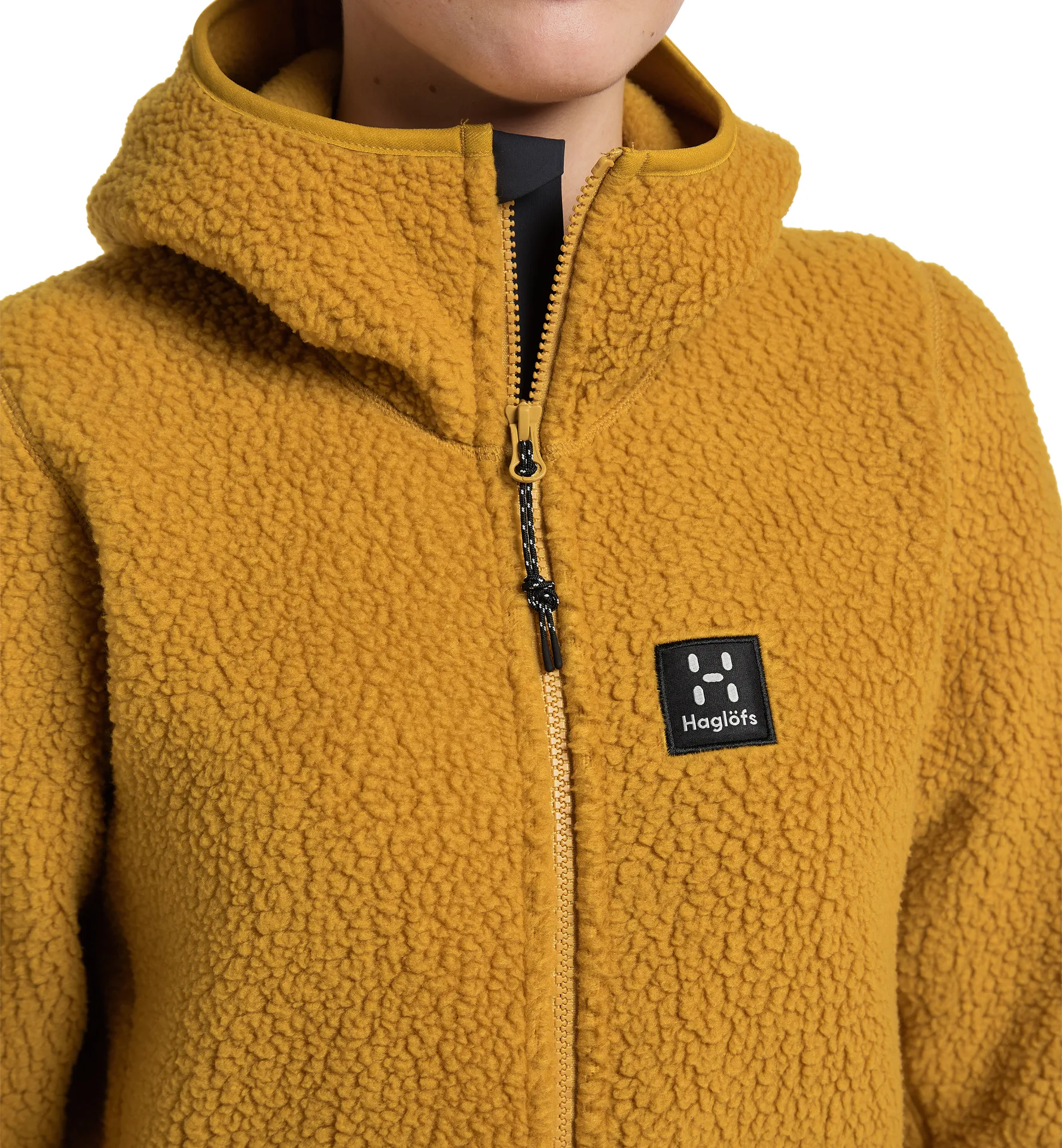 Pile Hood Women Autumn Leaves