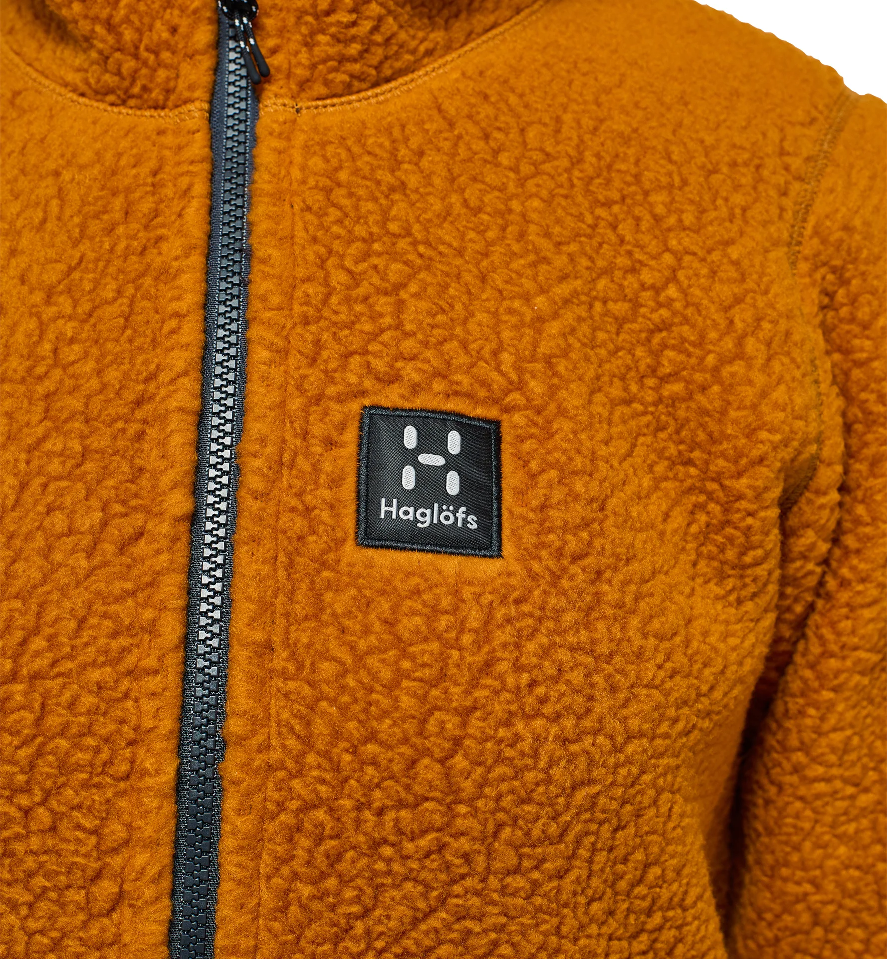 Pile Hood Women Golden Brown