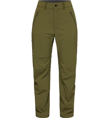 Morän Softshell Relaxed Pant Women Olive Green