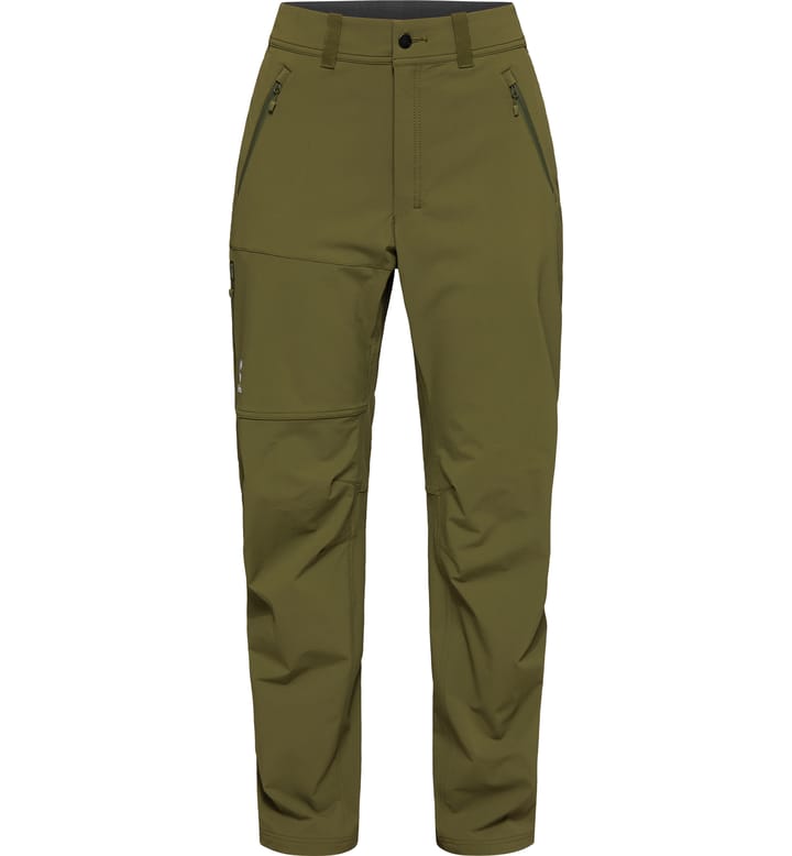 Morän Softshell Relaxed Pant Women Olive Green