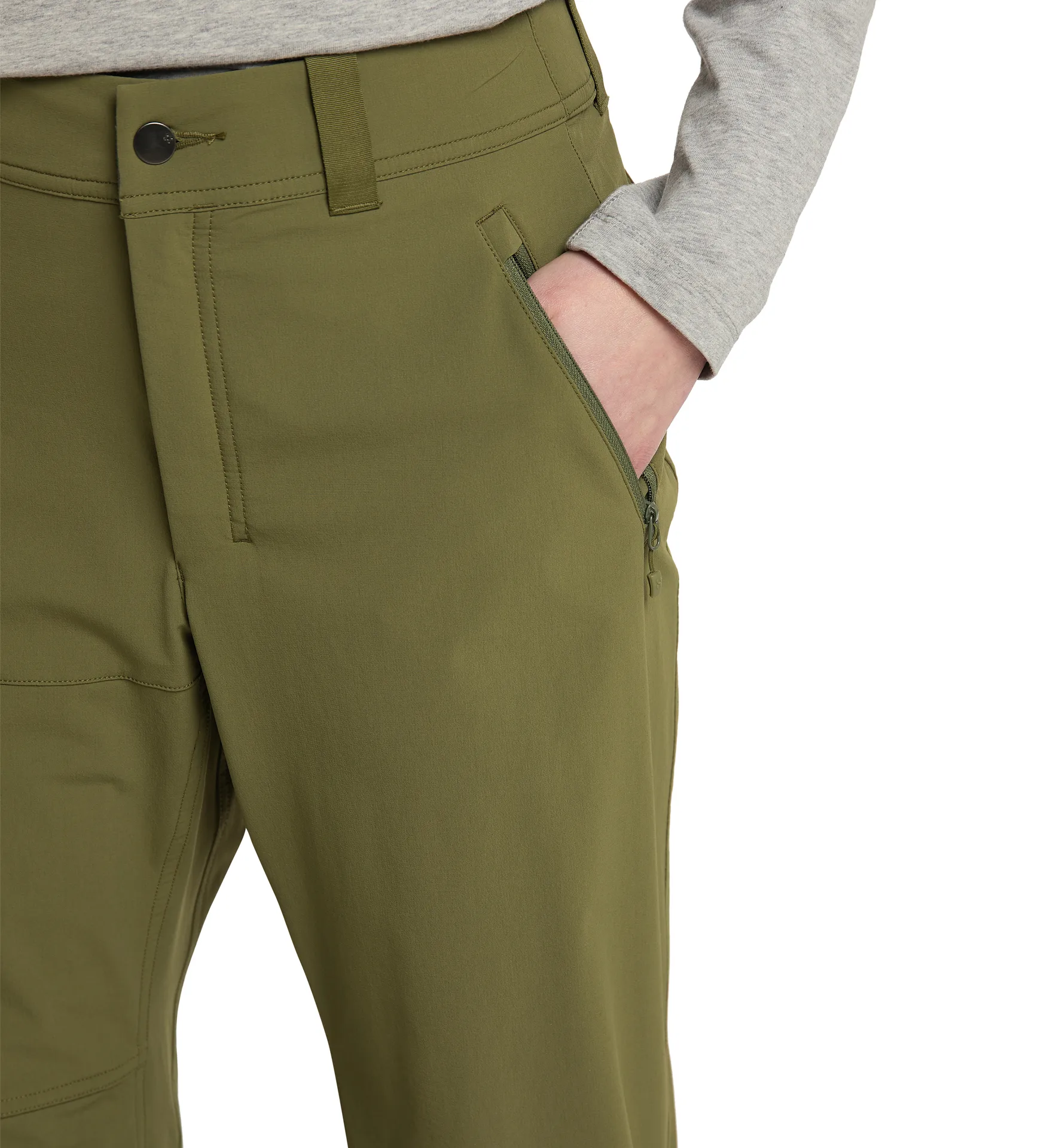 Morän Softshell Relaxed Pant Women Olive Green