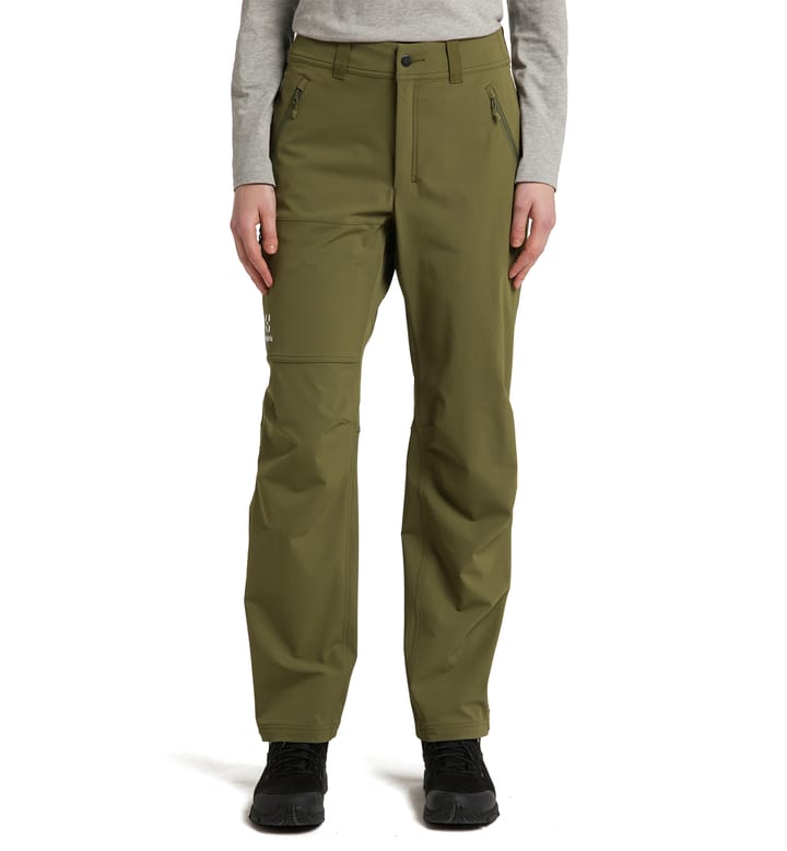 Morän Softshell Relaxed Pant Women Olive Green