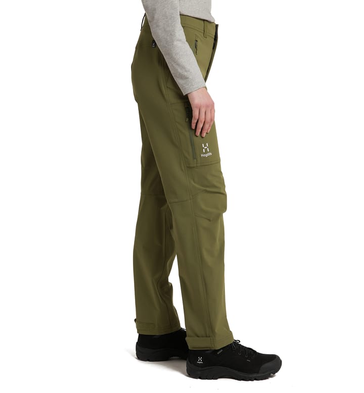 Morän Softshell Relaxed Pant Women Olive Green