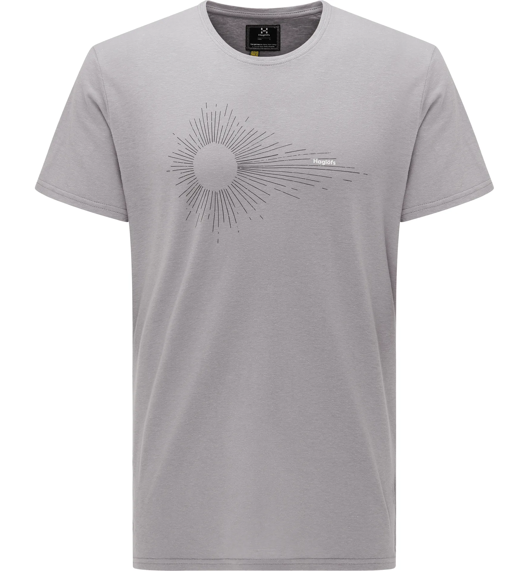 Träd Tee Print Men Concrete