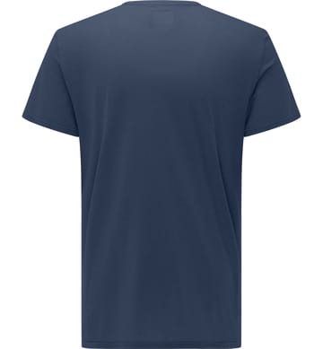 Träd Tee Print Men Tarn Blue