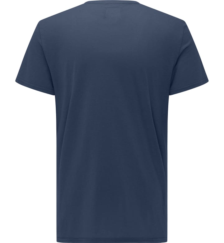 Träd Tee Print Men Tarn Blue