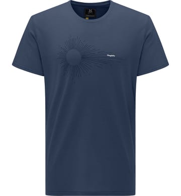 Träd Tee Print Men Tarn Blue