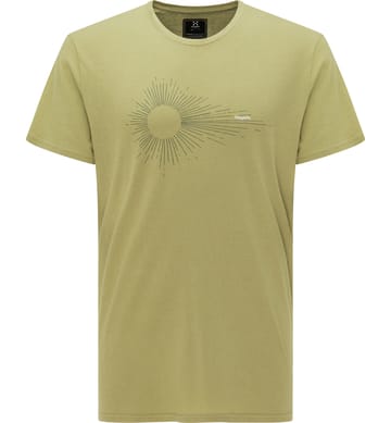 Träd Tee Print Men Thyme Green