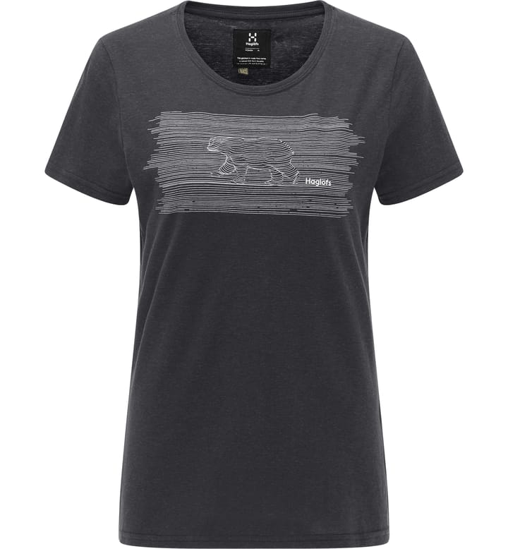Träd Tee Print Women Magnetite Träd Tee Print Women Magnetite