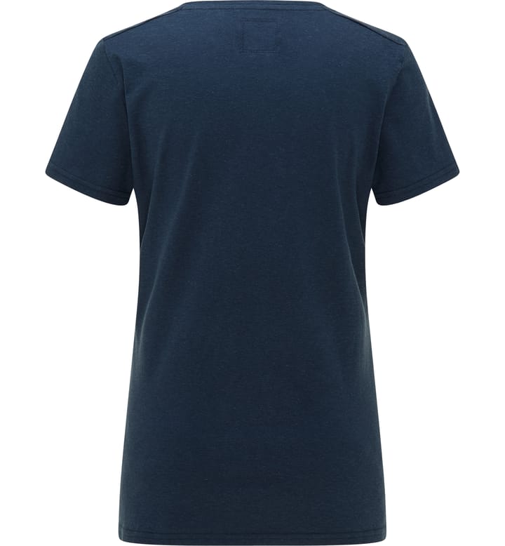 Träd Tee Print Women Tarn Blue