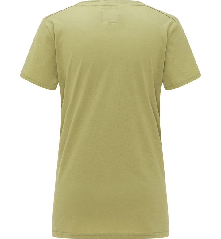 Träd Tee Print Women Thyme Green