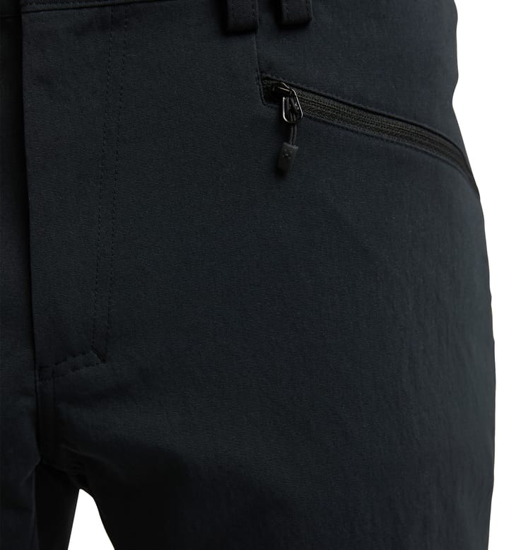 Mid Slim Shorts Men True Black