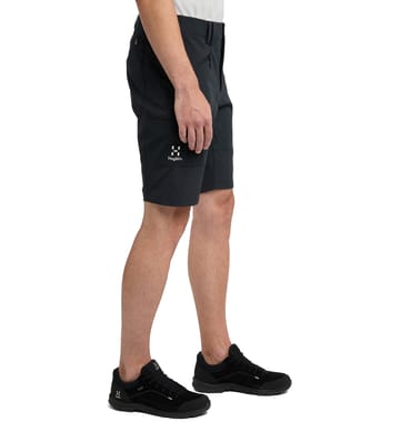 Mid Slim Shorts Men True Black