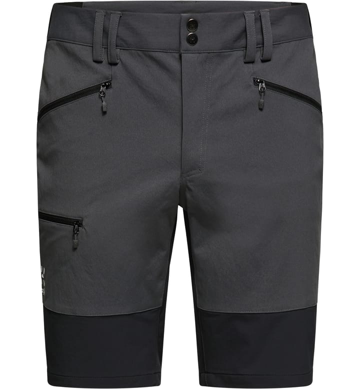 Mid Slim Shorts Men Magnetite/True black