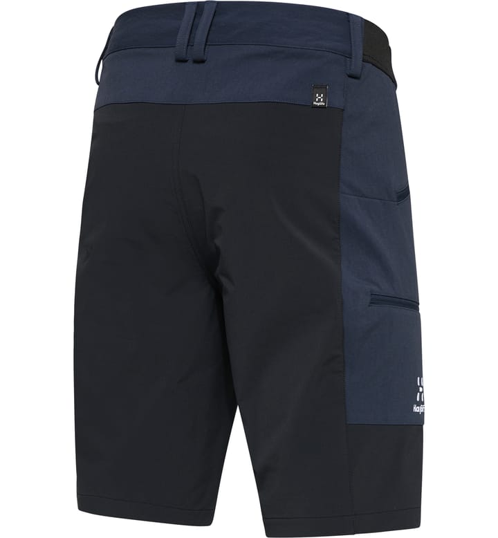 Mid Slim Shorts Men Tarn blue/True black