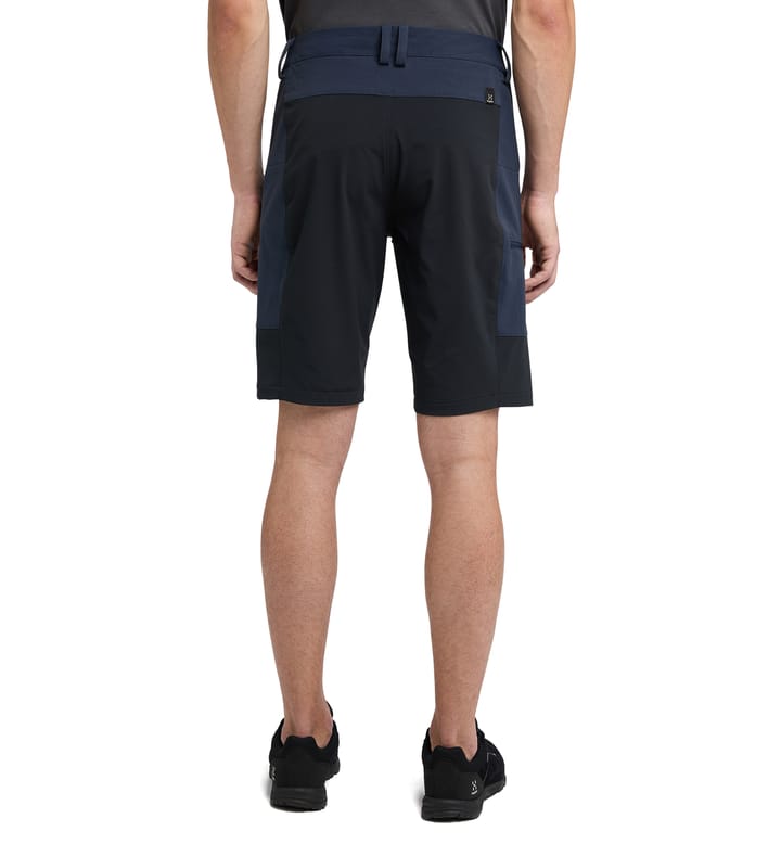 Mid Slim Shorts Men Tarn Blue/True Black