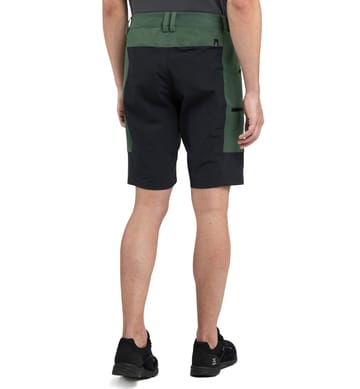 Mid Slim Shorts Men Fjell Green/True Black