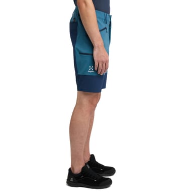 Mid Slim Shorts Men Dark Ocean/Tarn Blue