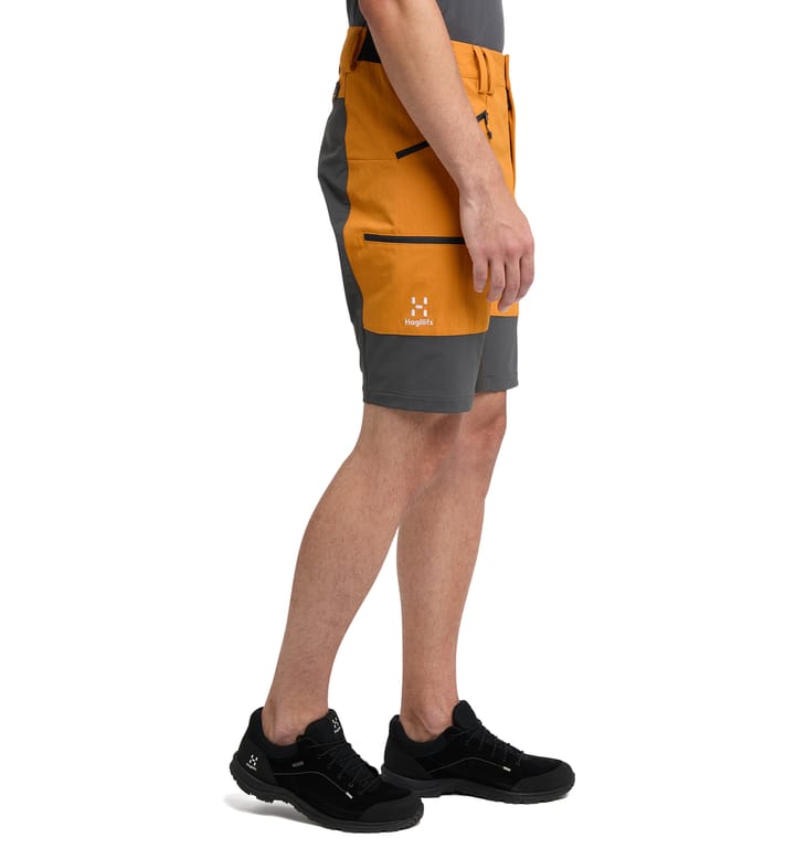 Mid Slim Shorts Men Desert Yellow/Magnetite