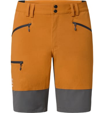 Mid Slim Shorts Men Golden Brown/Magnetite